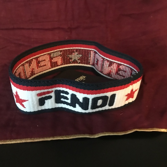 red fendi headband